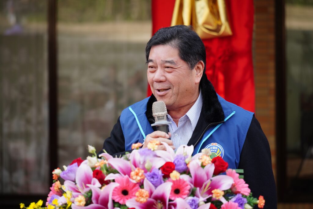 宜蘭縣體育會 蔡岡志榮譽理事長致詞